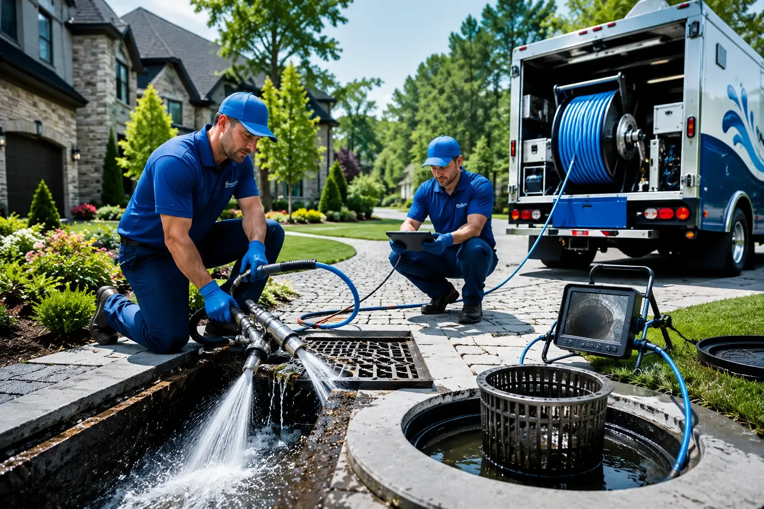 Local outdoor drain cleaning professionals in Girard, IL