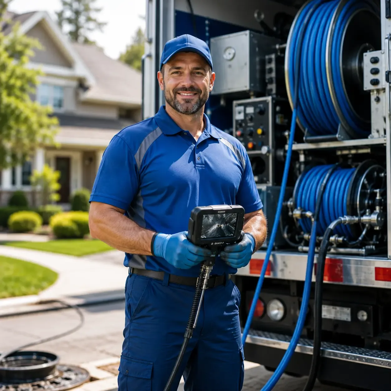 Local outdoor drain cleaning specialists in Girard, IL